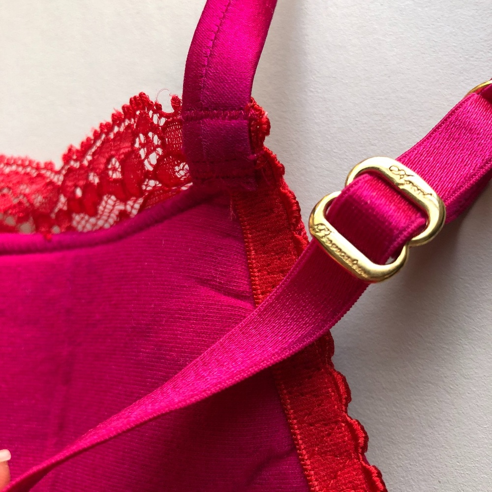 NWOT Agent Provocateur Silk/Lace set- 34C bra, AP2 - Picture 7 of 8
